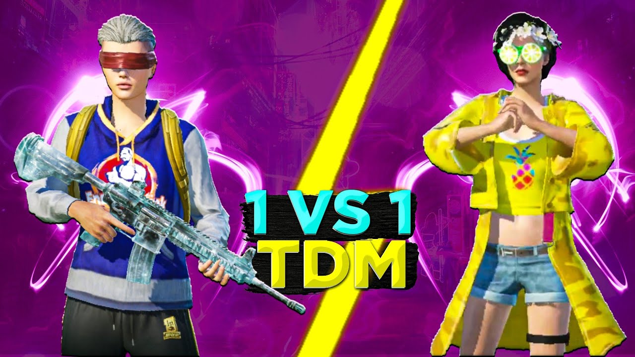 🔥I PLAYED WITH A RANDOM PLAYER | TDM | PUBG MOBILE