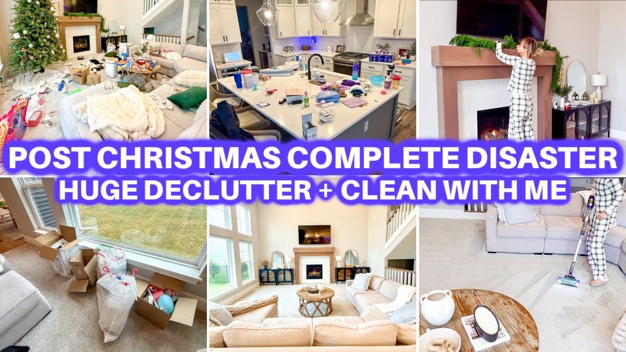 🧼ALL DAY HOUSE DECLUTTER + CLEAN WITH ME | CLEANING MOTIVATION | NEW YEAR RESET | JAMIE'S JOURNEY