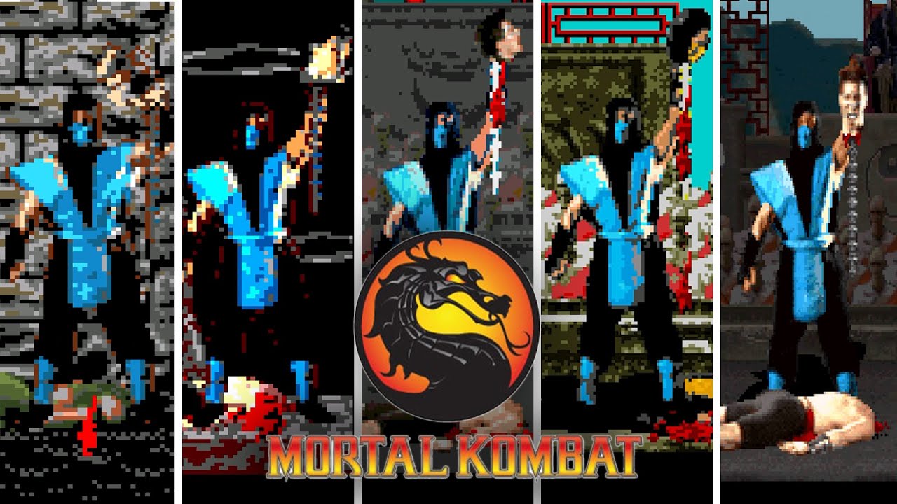 Mortal Kombat - Versions Comparison (HD 60 FPS)