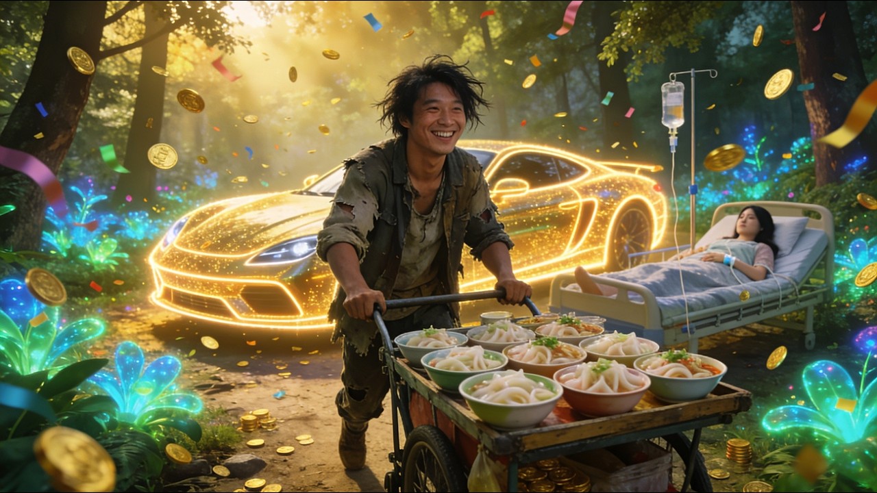 【完結】🔥九二年擺攤賣涼粉，大家都笑他沒出息，誰知他靠快餐帝國救女、蓋樓行善發家致富！