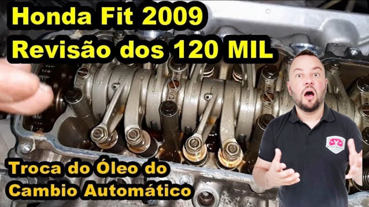 Honda Fit 2009 Revisão dos 120mil, Vazamento de Óleo na Válvula VTEC, Velas Com Ferrugem, Dicas