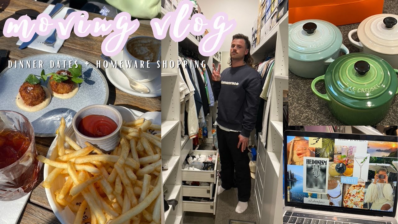 moving in with my boyfriend !! // MOVING VLOG 📦 🤍