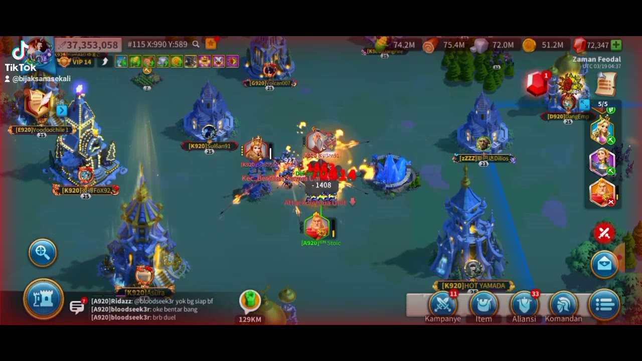 Alex Richard vs Sun Tzu Eulji Rise of Kingdoms
