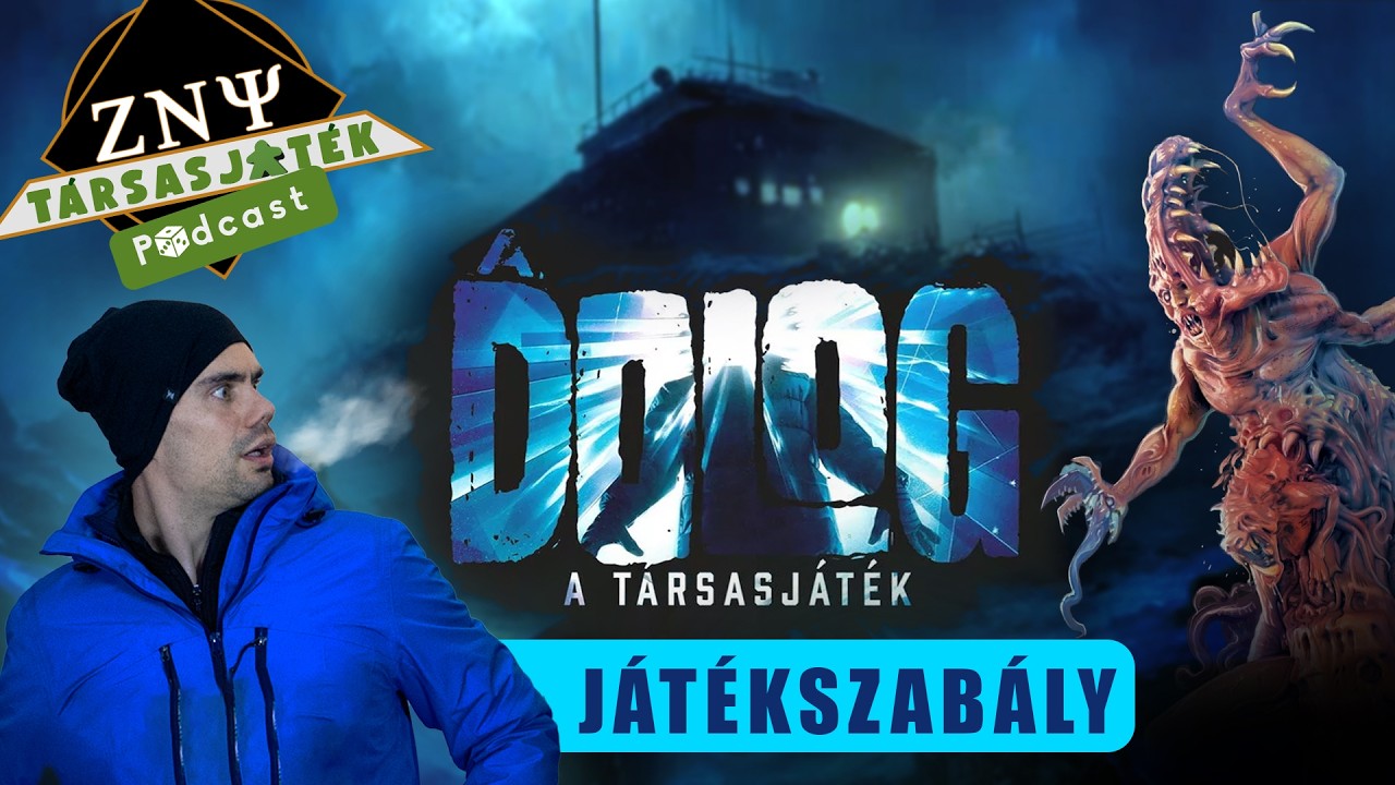 Klasszikus kozmikus horror az asztalon | A Dolog játékszabály és bemutató