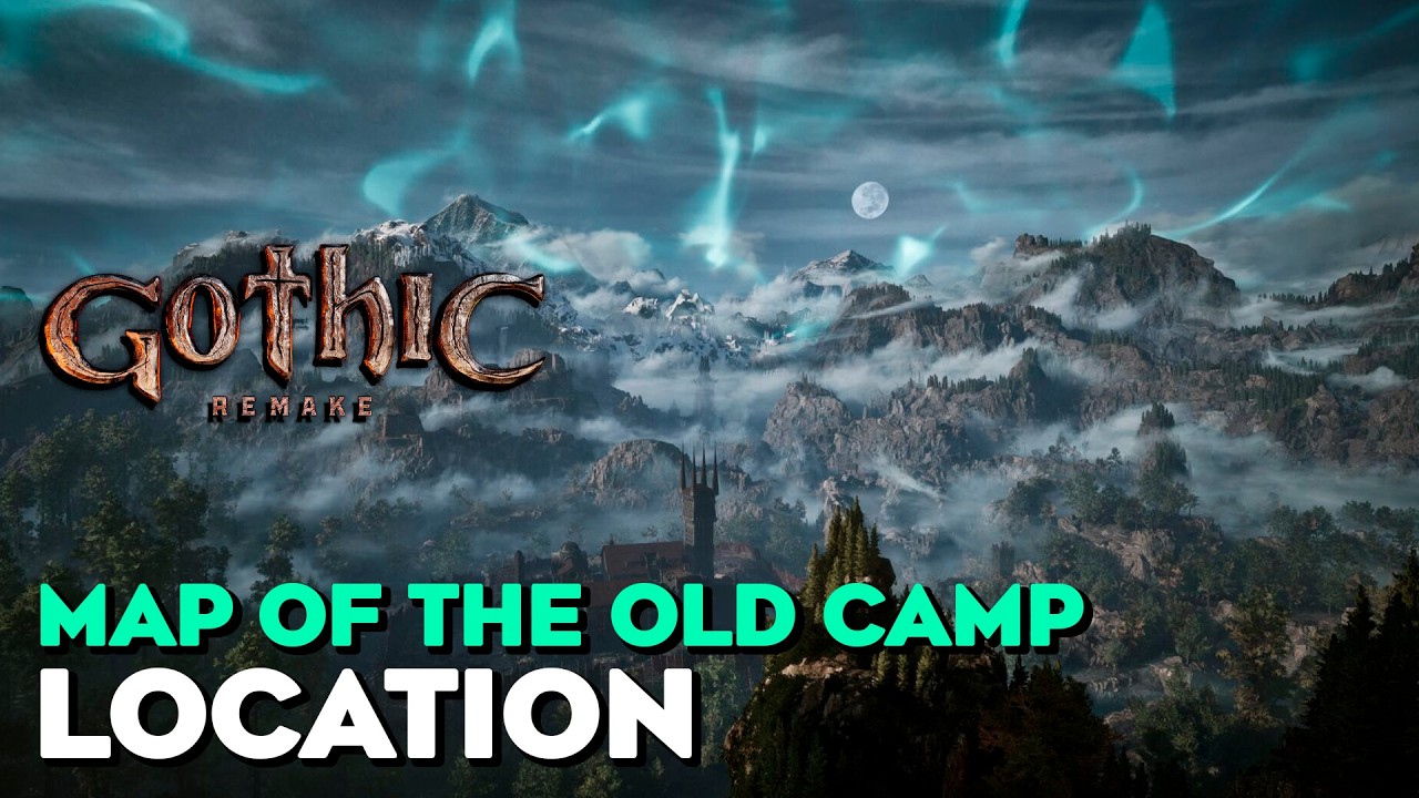 Gothic 1 Remake &ndash; Map Of The Old Camp Location