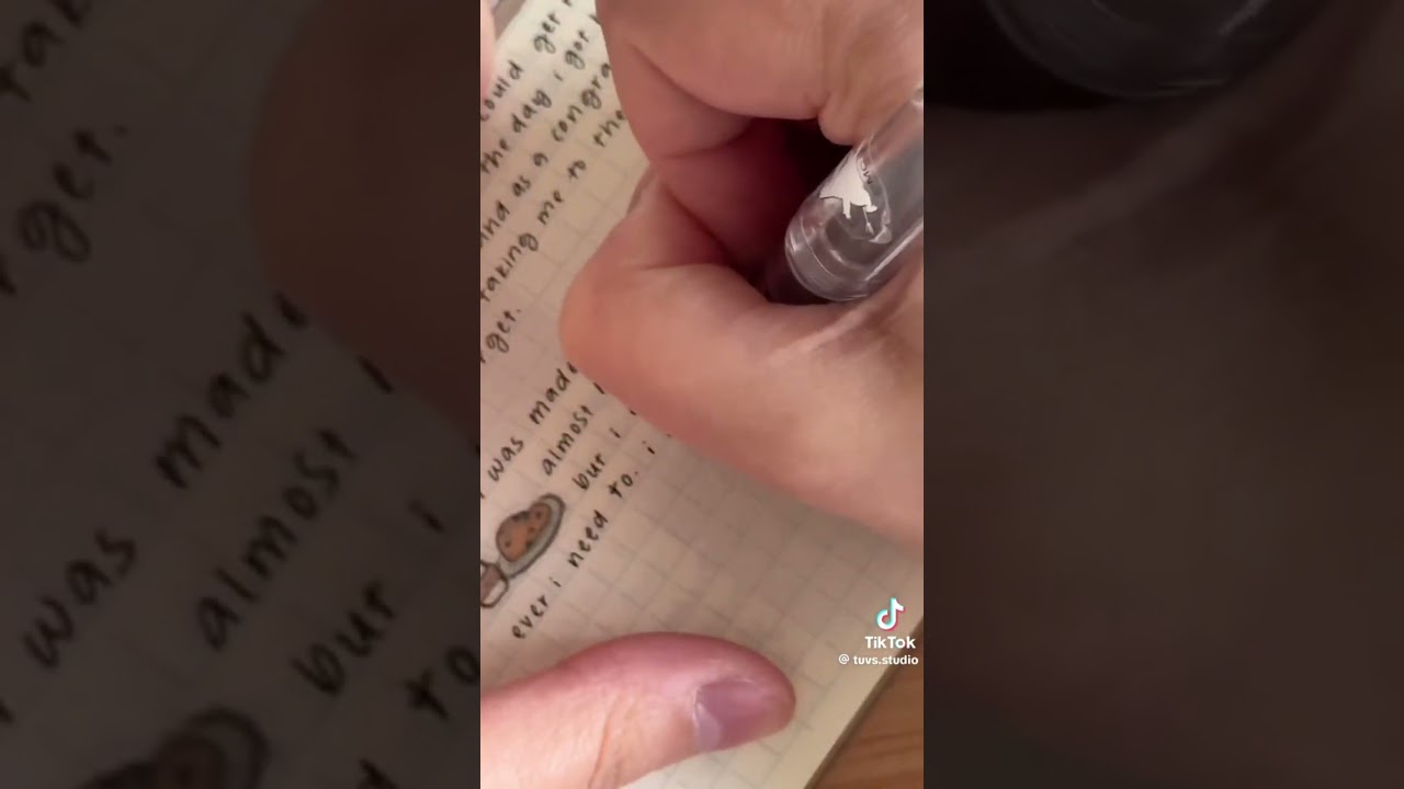 Journaling ASMR TikTok Compilation 