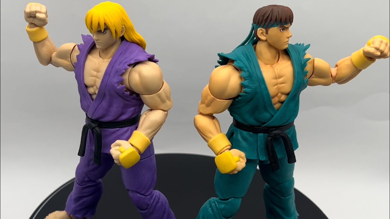 Storm Arena Aqua Ryu and Purple Ken figure Reviews