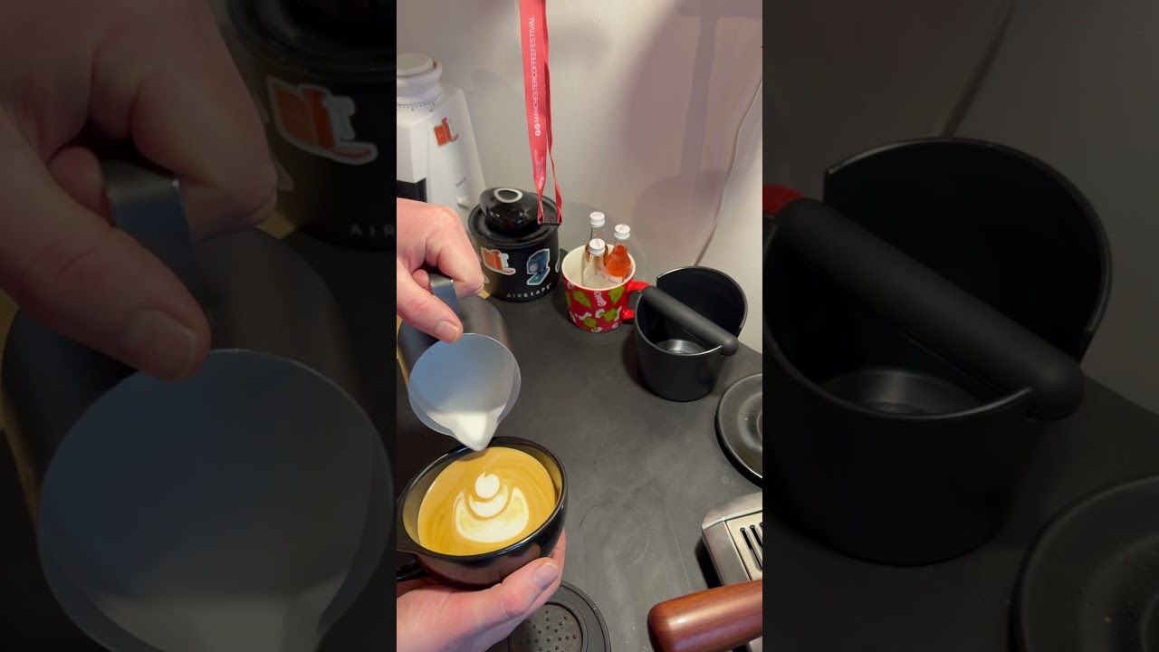 Day 17 of learning latte art, 