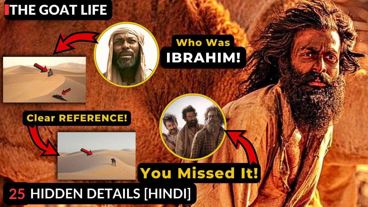 25 Amazing Hidden Details  In THE GOAT LIFE With ENGLISH Subtitles | Aadujeevitham Movie Breakdown