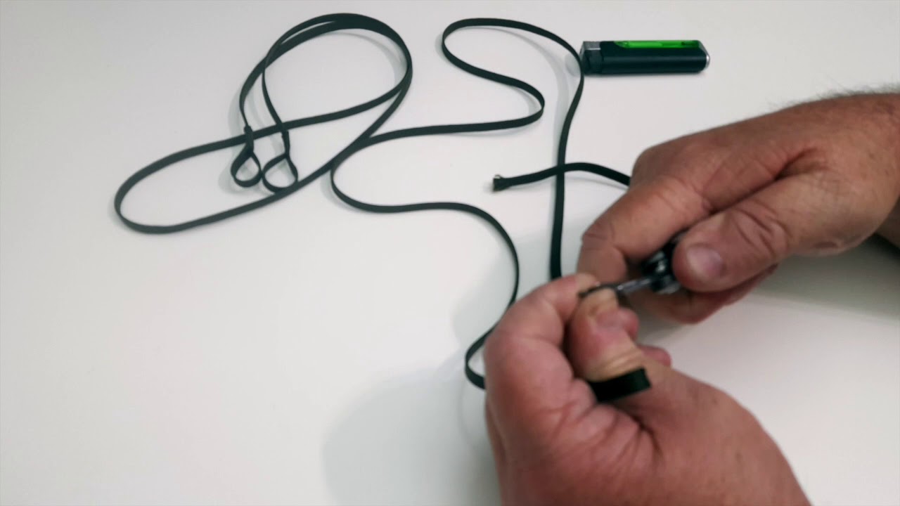 Making a double ended cinching loop in paracord