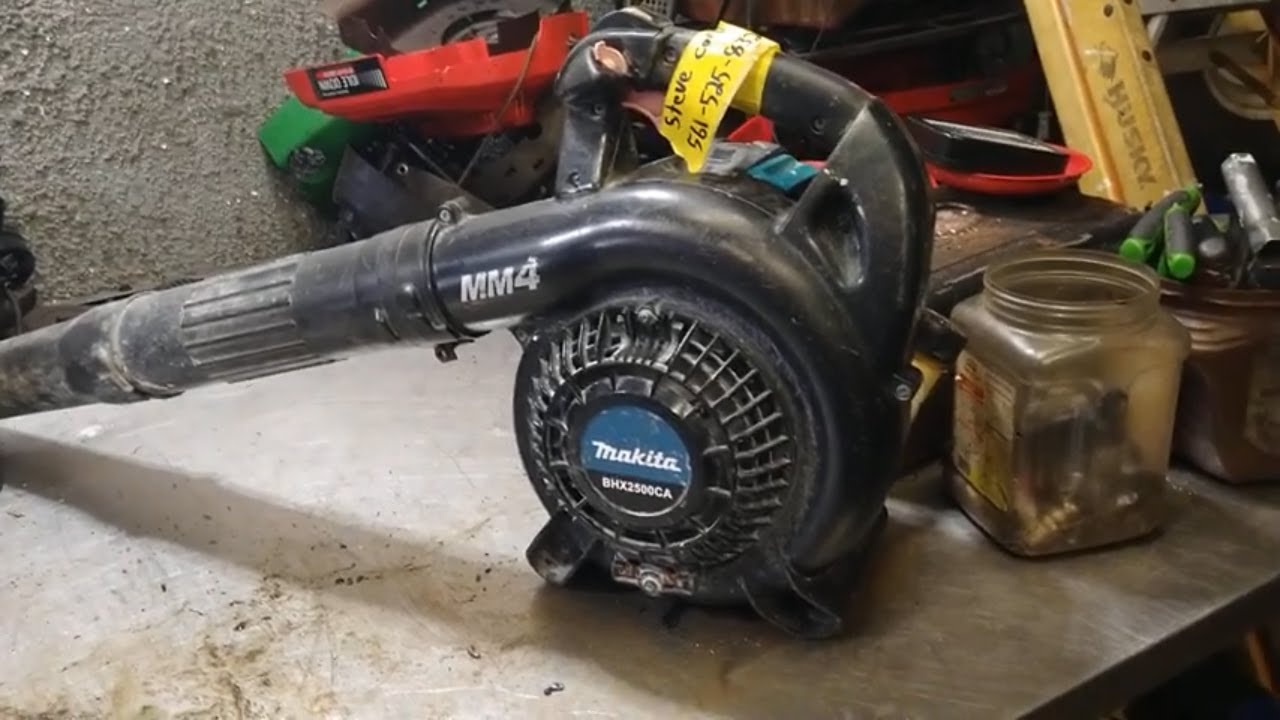 makita bhx2500ca blower carburetor fuel line repair kit install