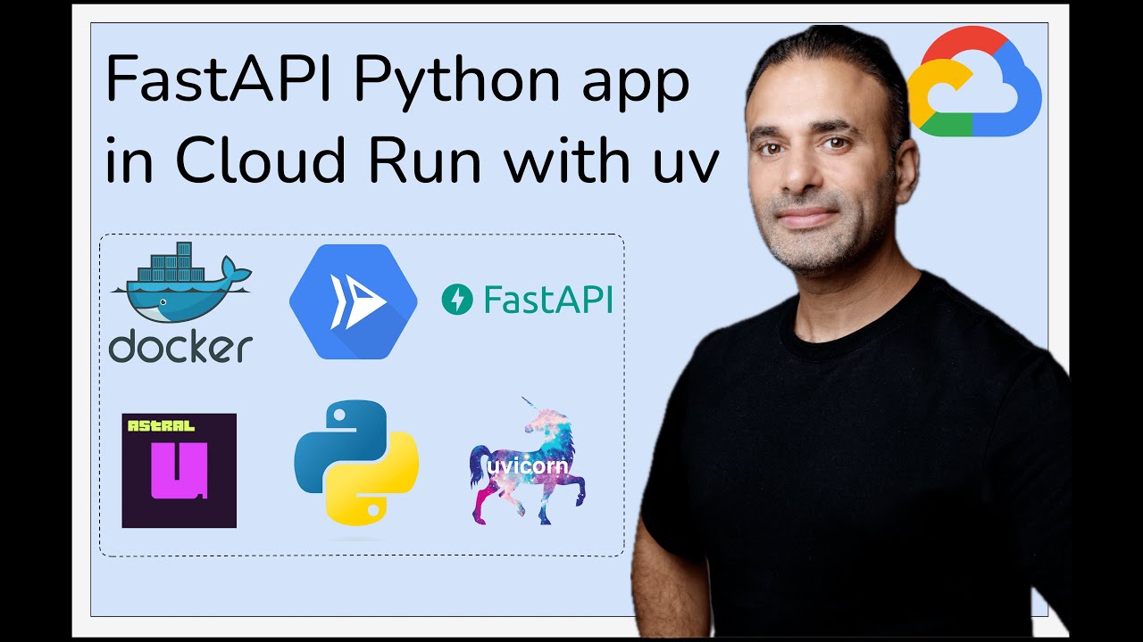 Разверните приложение FastAPI в Google Cloud Run с помощью uv и Docker.