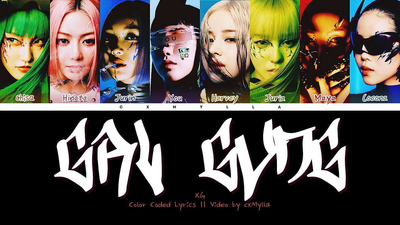 [ Karaoke ver. ] XG : GRL GVNG | 8 Members Ver. (You As A Member)