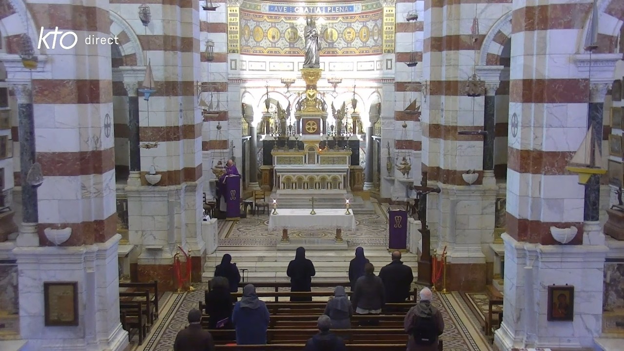 Laudes et messe à Notre-Dame de la Garde du 20 mars 2026