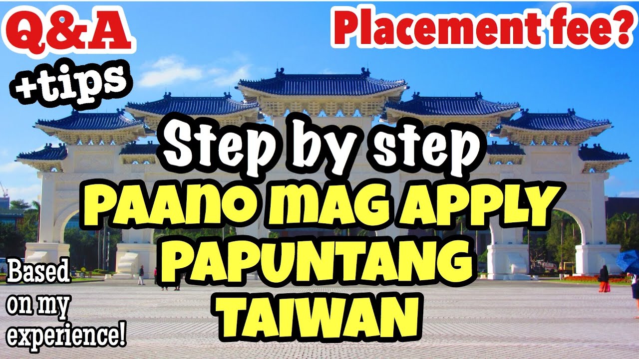 Factory Worker in Taiwan, Paano Mag Apply? | Step by Step Guide | How to Apply in Taiwan +Tips!