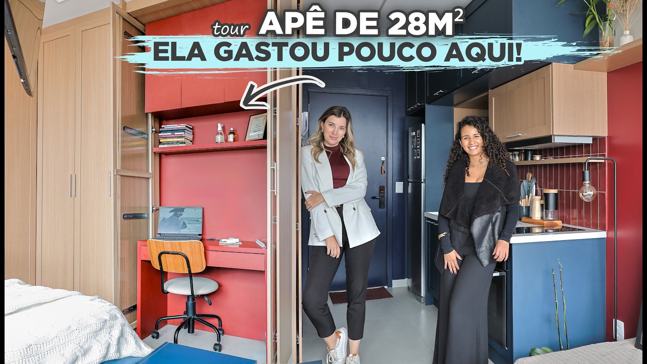 TOUR APÊ PEQUENO com DICAS DE ECONOMIA pensada para uma JOVEM ESTUDANTE | Gaby Garciia