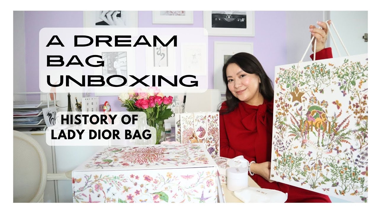 Story of a dream bag/ History of Lady Dior/Unboxing