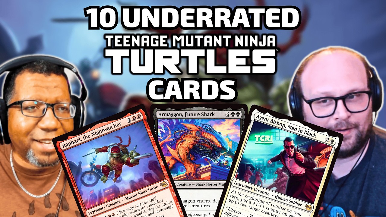 Top 10 Underrated Ninja Turtles Cards w/ Dev from  @SBMTG | MTG Sleeper Picks TMNT