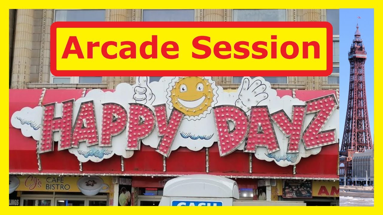 Happy Dayz Amusements Blackpool - Fruit Machine Arcade & Bingo Cafe #astra #partytime