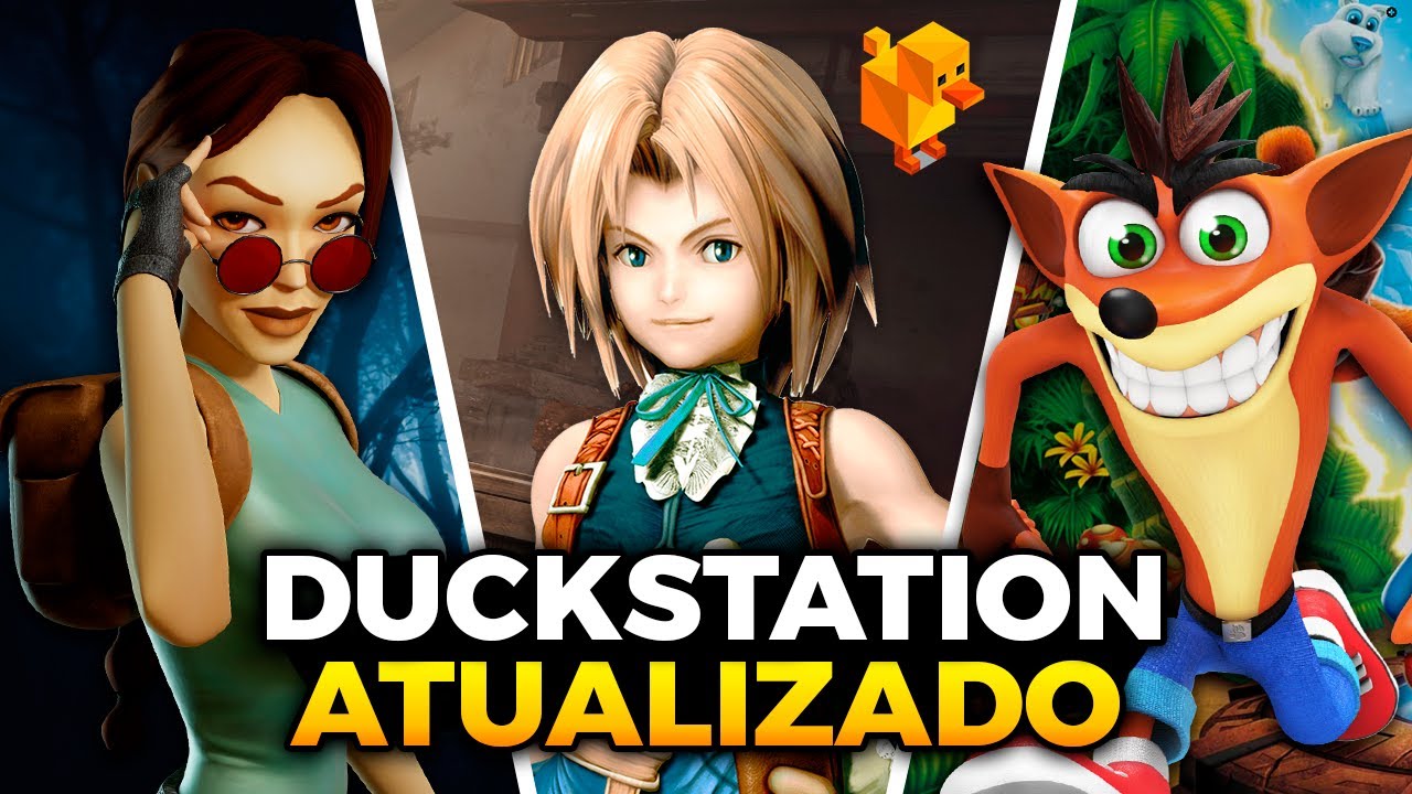 DUCKSTATION: O melhor emulador de PS1 para PC - TUTORIAL ATUALIZADO 2025