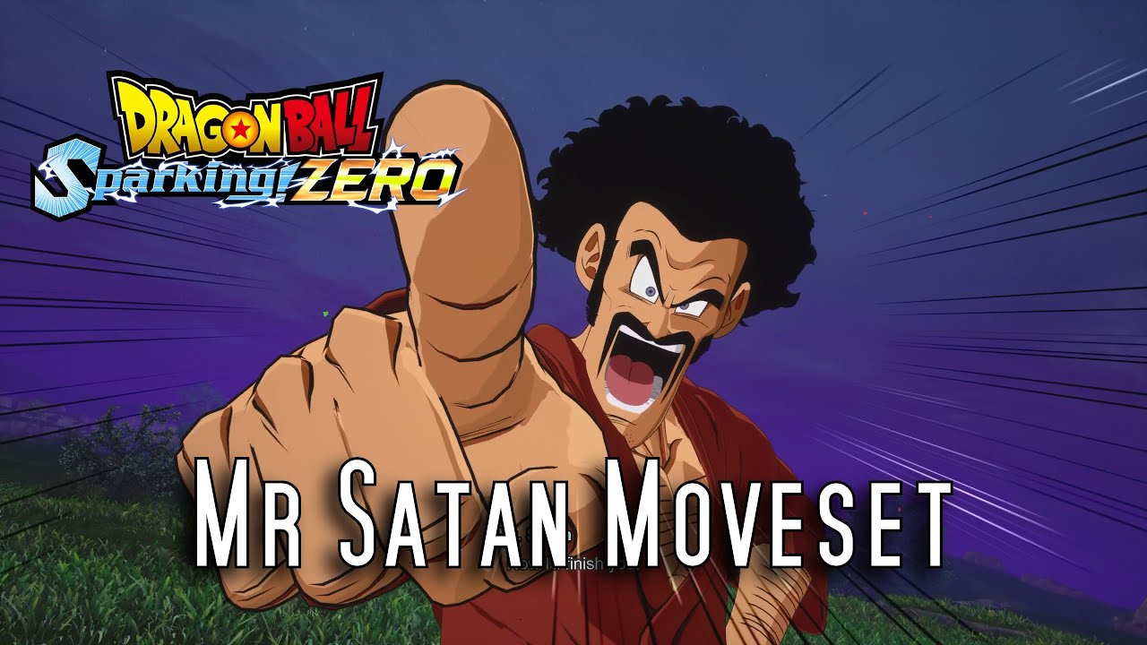 Dragon Ball Sparking ZERO Mr. Satan Moveset