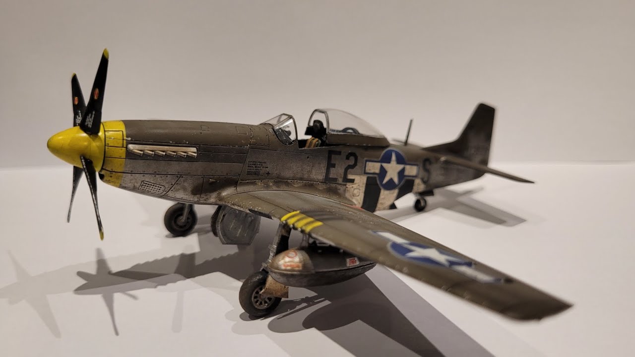 Tamiya P-51D Mustang in 1/72 - full build video
