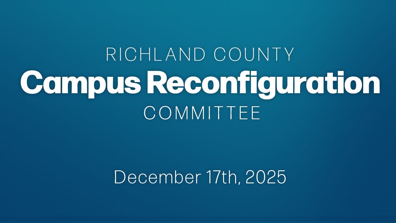 Campus Reconfiguration Committee - 2025/12/17