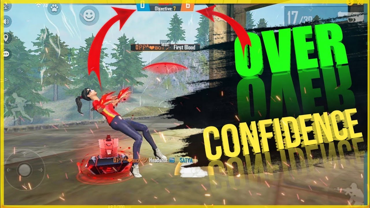 OVERCONFIDENCE ENEMY⚡👿🔥    GOOGLE GARENA