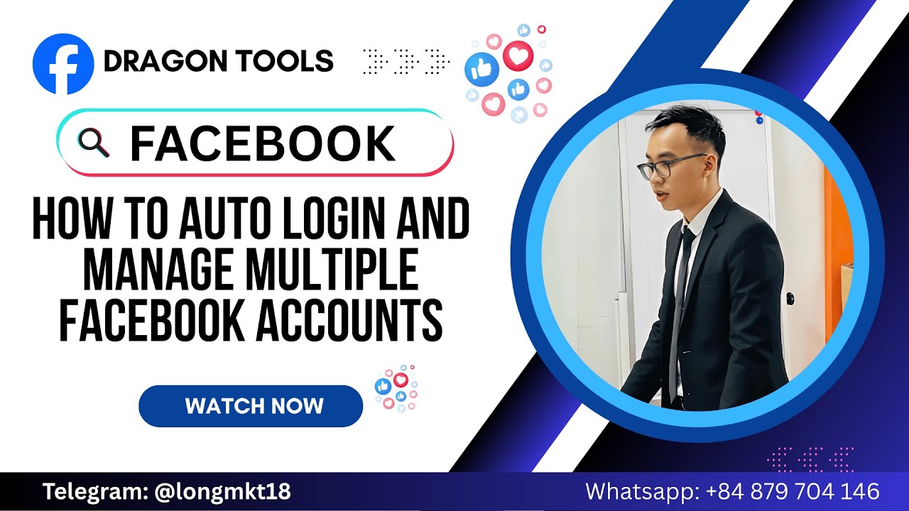 How to Auto Login and Manage Multiple Facebook Accounts | Facebook Bot