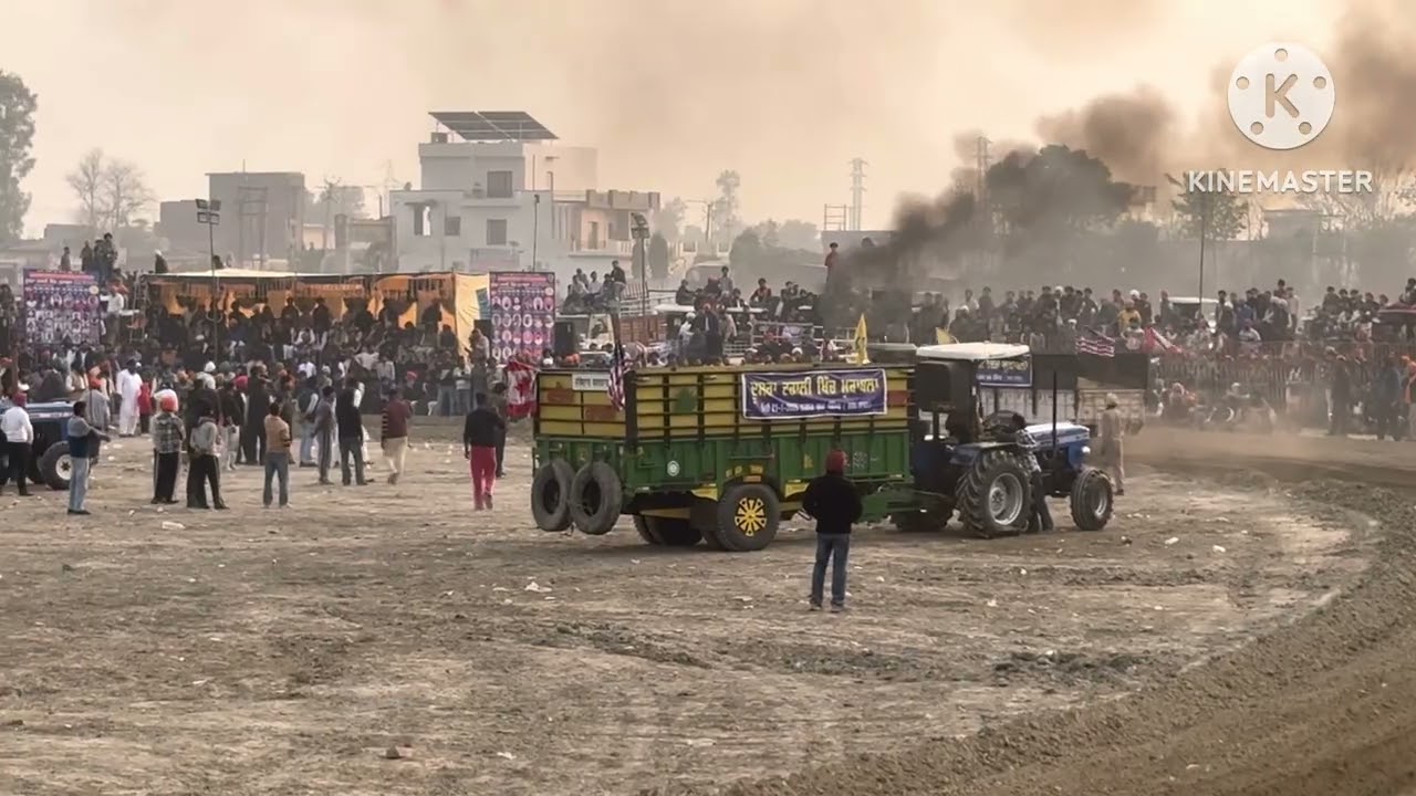 #ਟਰੈਕਟਰ ਟਰਾਲਾ ਟੋਚਨ ਮੁਕਾਬਲਾ। #Harਮਨ #tractor #jattlife #mrbeast 
