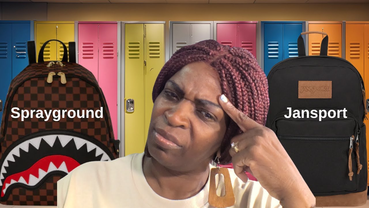 A Jansport to Sprayground Review, and the $500 Backpack That Will Shock You! #backtoschool