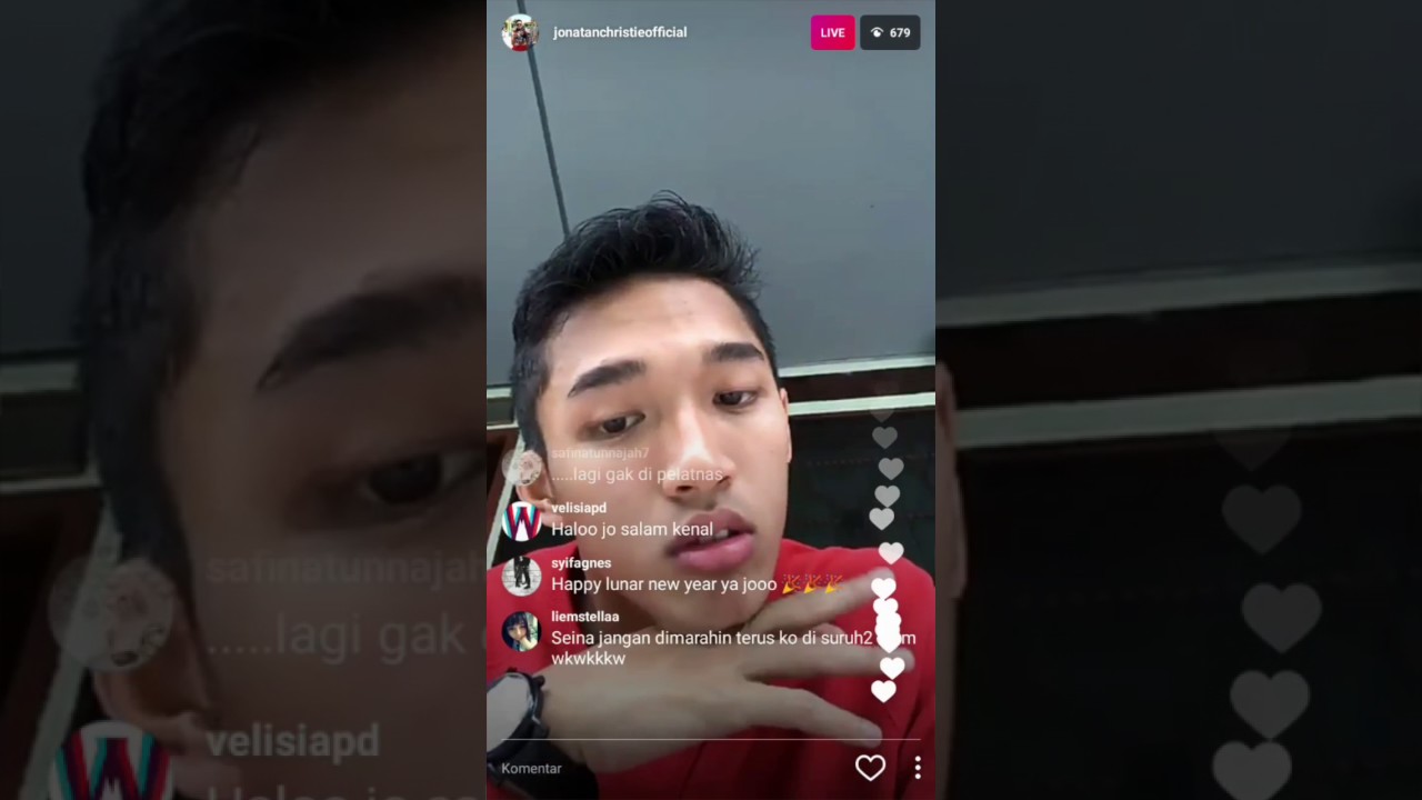 Jonatan Christie ( Live Instagram ) 2