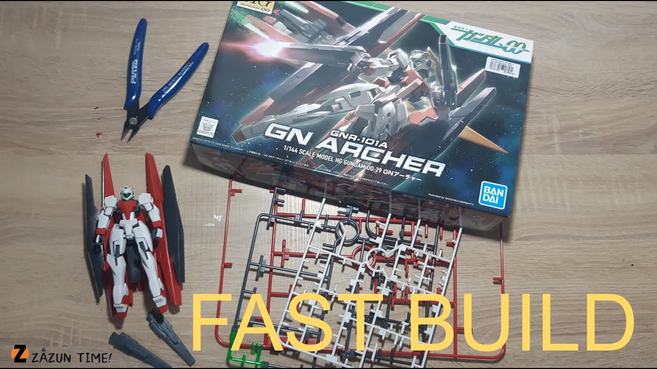 Awesome plane woman | GN Archer 1/144 HG Bandai
