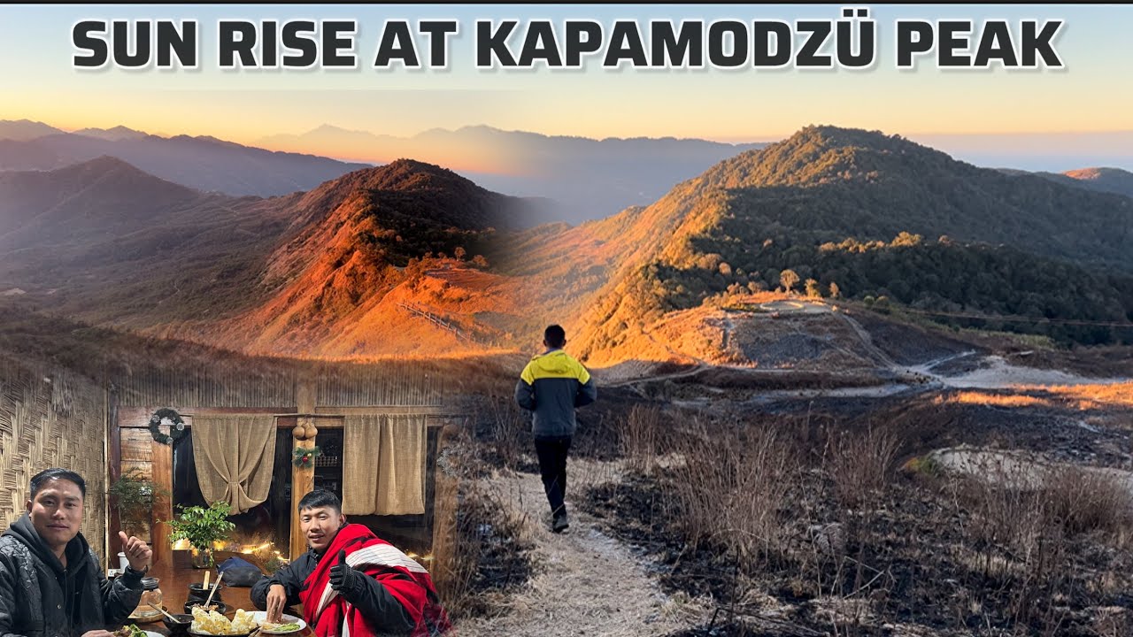 Dinner At Kapamodzü// Best Sunrise View From Mt.Kapamodzü Hills// Phek District// Nagaland.