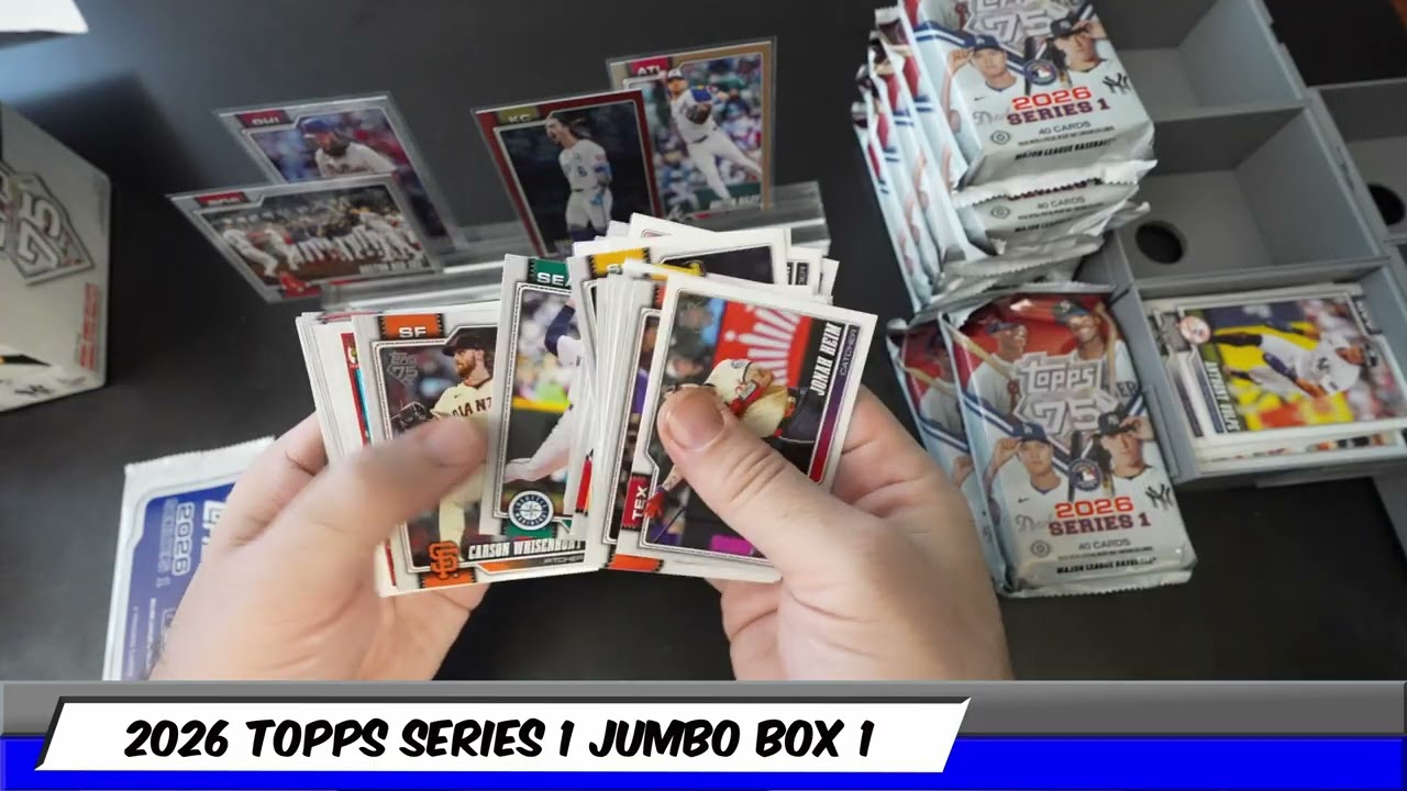 2026 Topps Series 1 Jumbo Box 1