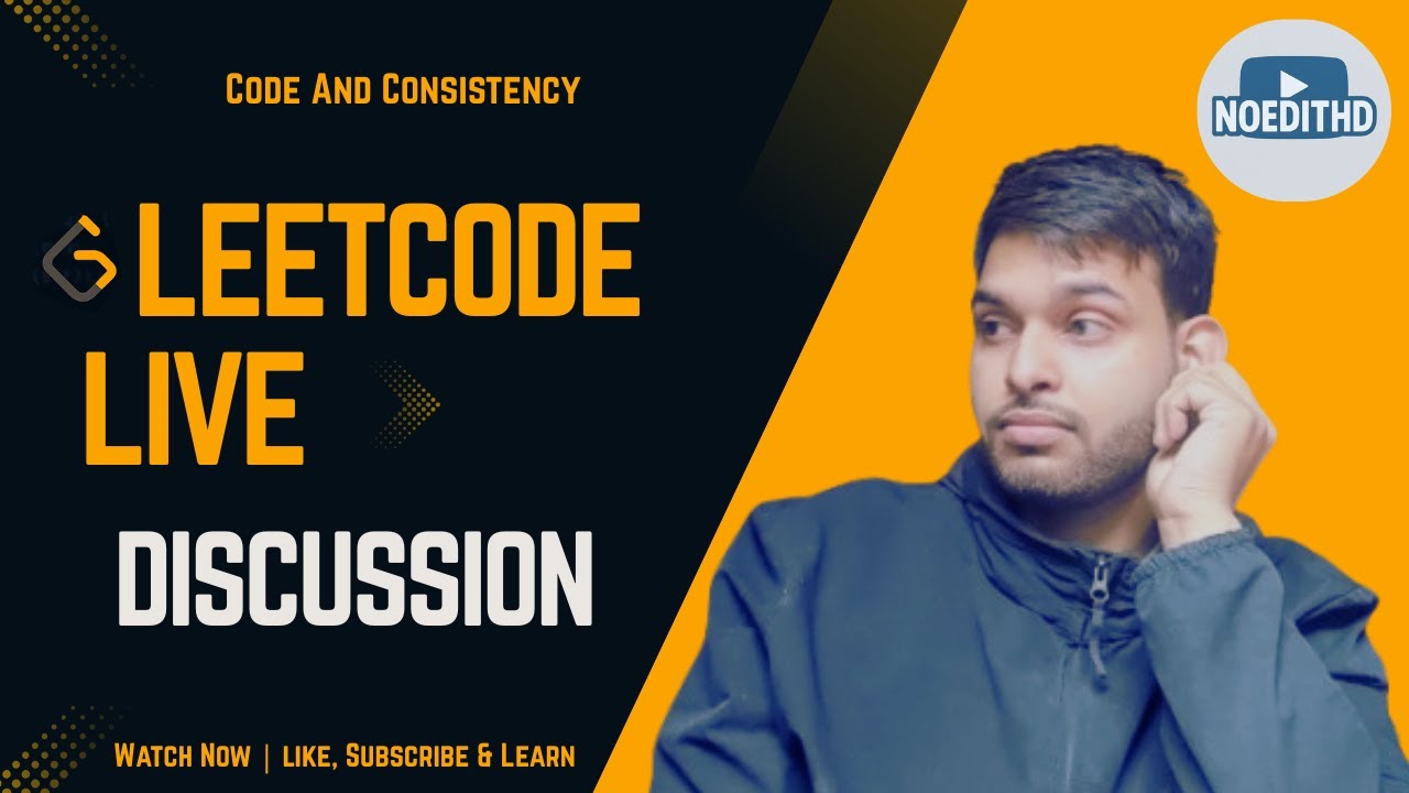 Live Coding LeetCode – Unfiltered Problem Solving--DAY 186