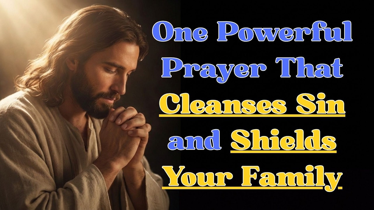 One Powerful Prayer That Cleanses Sin and Shields Your Family