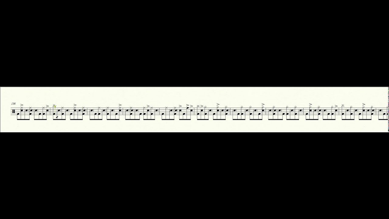 Animals As Leaders - Ka$cade Drum Set Transcription