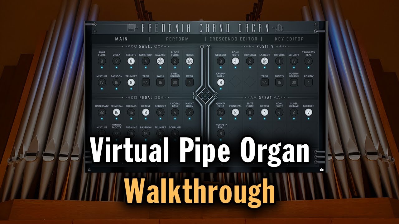 Прохождение Fredonia Grand Organ (VST, AU, AAX)