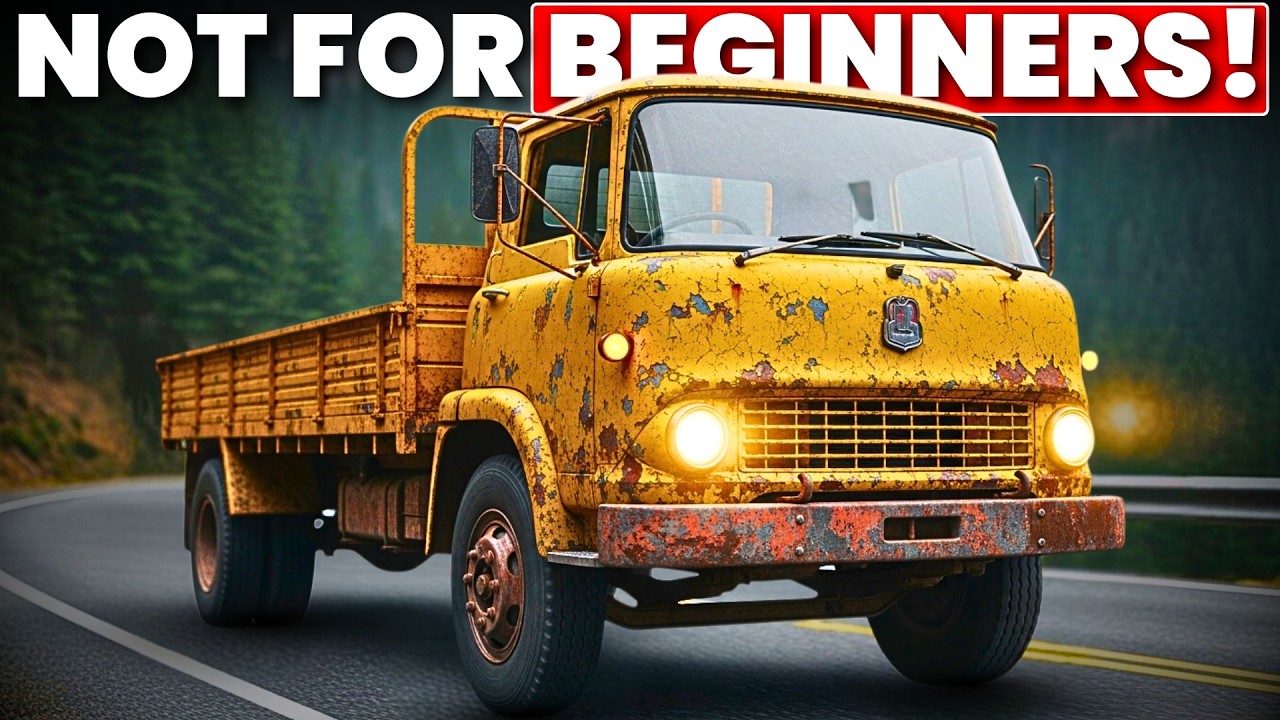10 Old School Lorries of the 1960s That Tested Every Driver!