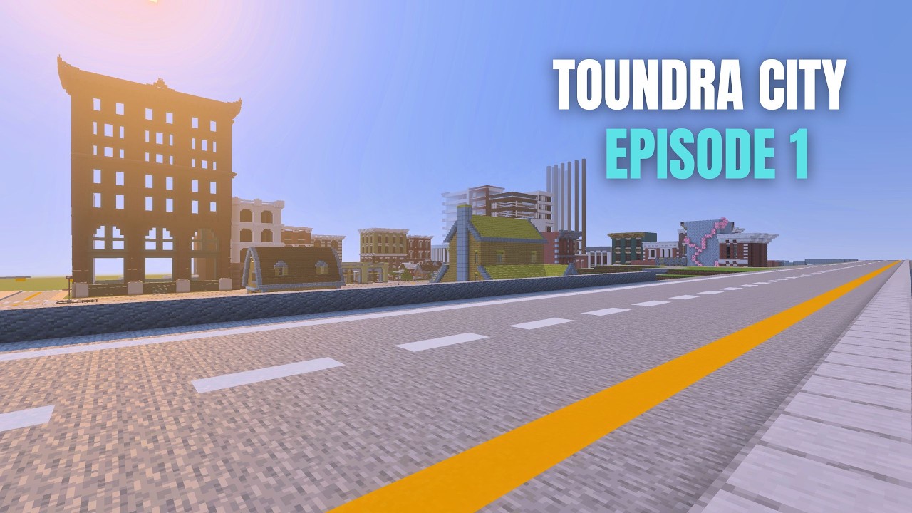 Minecraft : Construction de Toundra City - EPISODE 1 !
