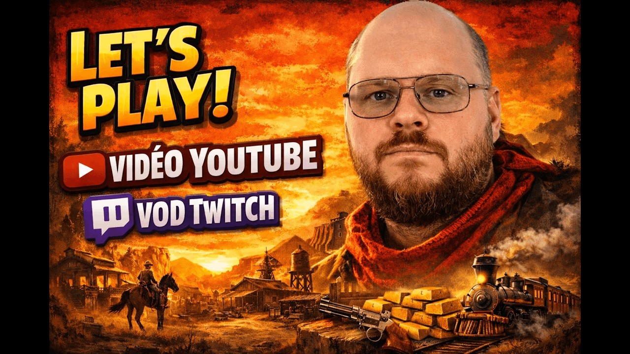 RDR2 Hors la loi pour toujours Let's Play vod twitch EPI1
