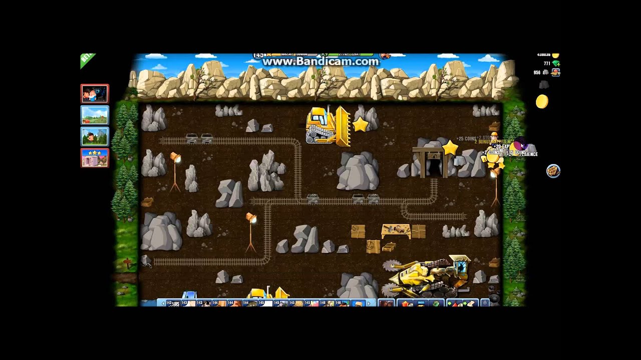 Diggy's Adventure Stone Pit Under Attack