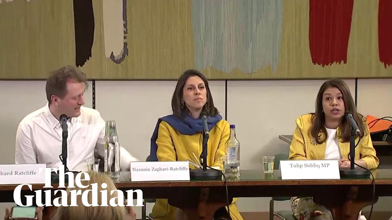 Nazanin Zaghari-Ratcliffe gives first news conference since arriving in UK from Iran – watch live