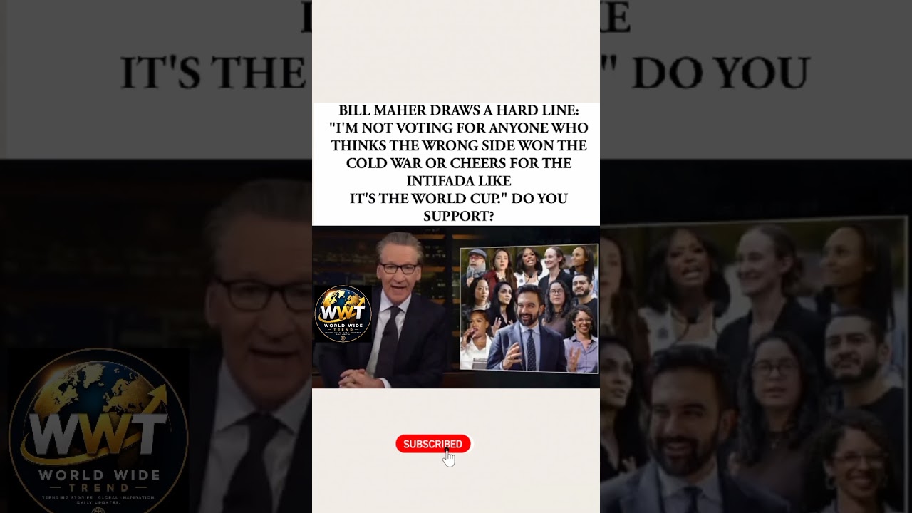 Bill Maher Sparks Debate with Strong Political Voting Stance #shorts