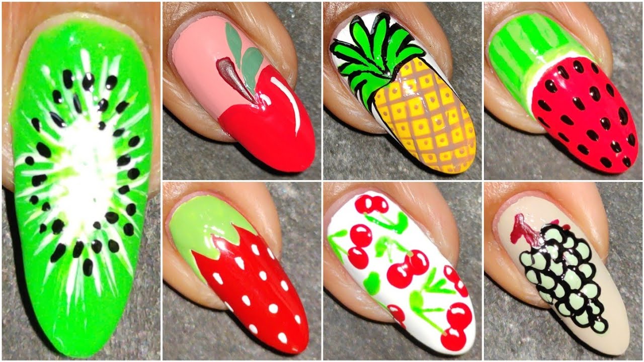 Easy fruits Nail Art Compilation 2020 | Nail Art tutorial
