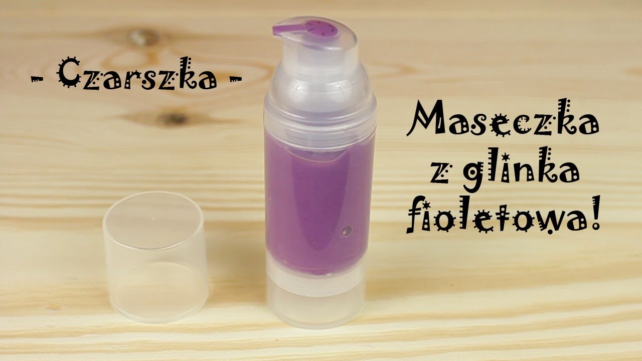 Maseczka z glinką fioletową!  - Czarszka -