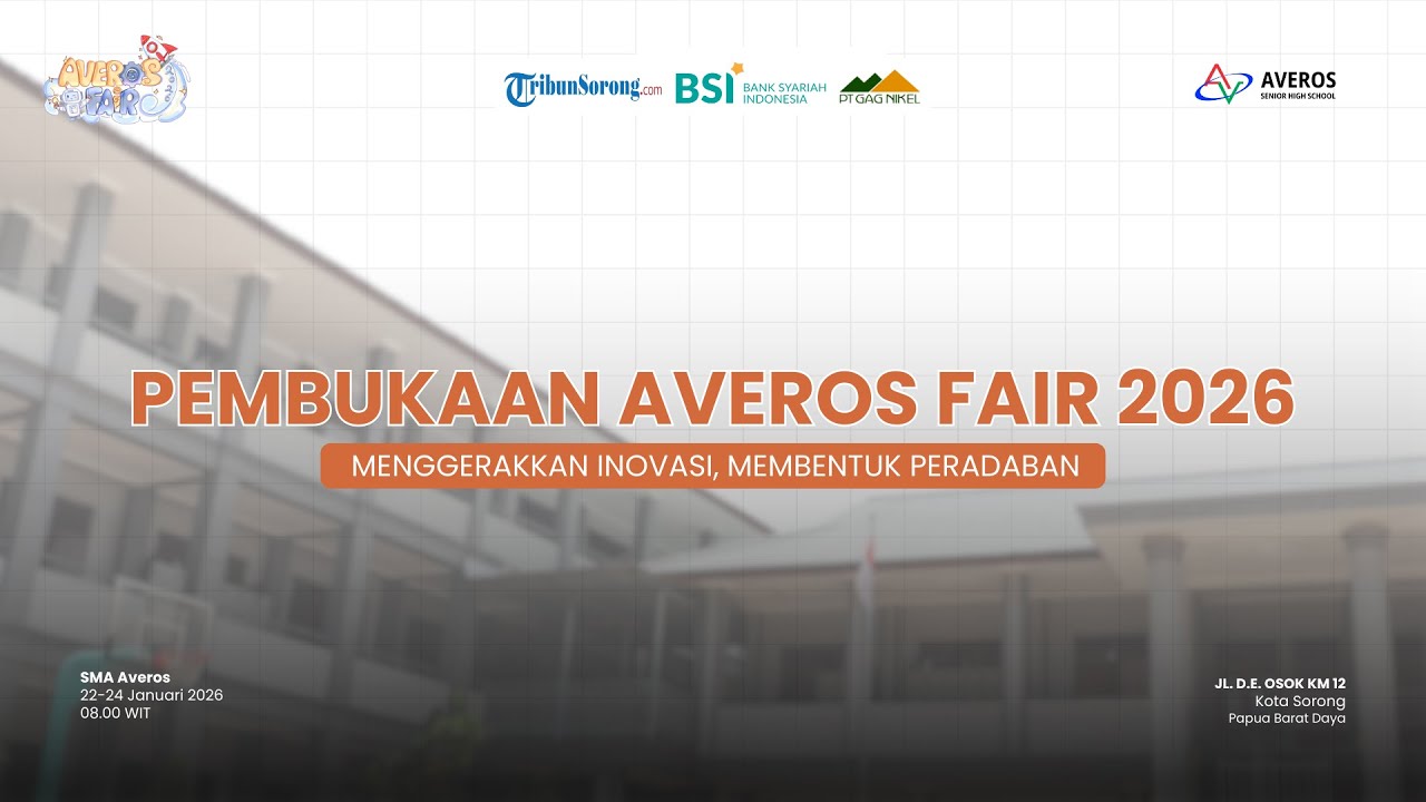 [LIVE] Pembukaan Averos Fair 2026