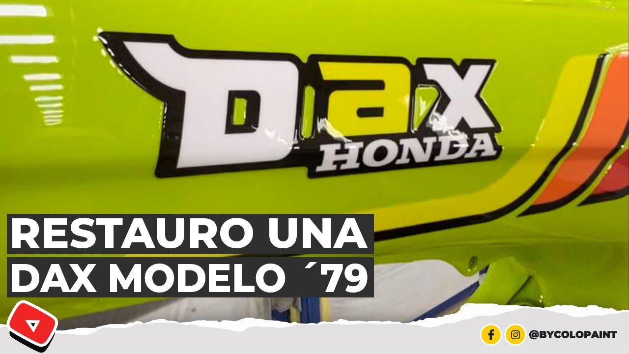 RESTAURACIÓN HONDA DAX 79