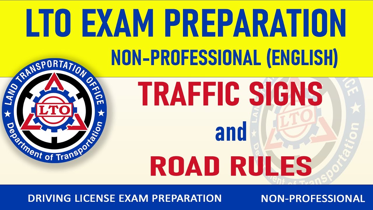LTO Exam Reviewer: Traffic Signs & Road Rules You Must Know!